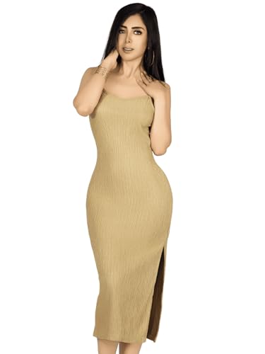 Vestido De Mujer Midi Casual Stretch para Diario Y Salida