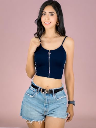 Tops Mujer Deportivo O Casual Blusa Croptop Tirantes