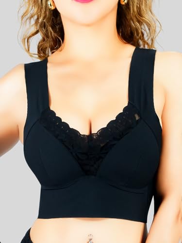 Brasier Push Up con Encaje Floral, Soporte Total y Diseño Cómodo