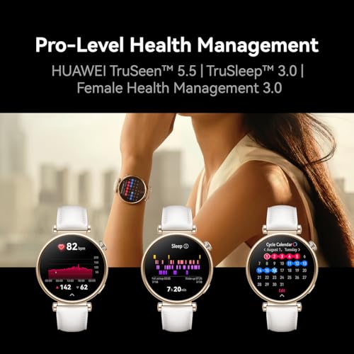 Smartwatch Huawei Watch GT4 (GPS) 46mm Negro Mate, hasta 7 Días de Batería.