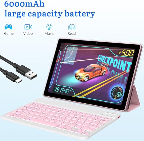 Tablet Android 13 con teclado 8GB de RAM+128 GB de ROM