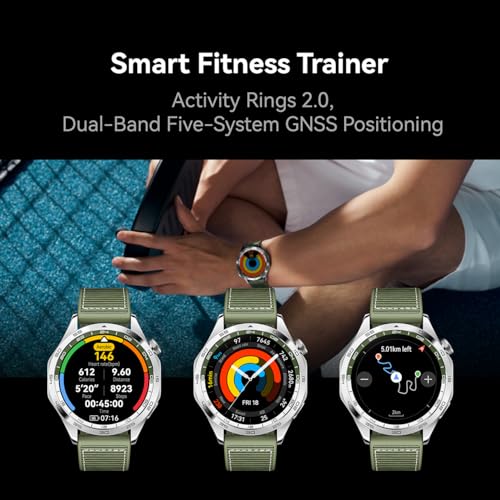 Smartwatch Huawei Watch GT4 (GPS) 46mm Negro Mate, hasta 7 Días de Batería.