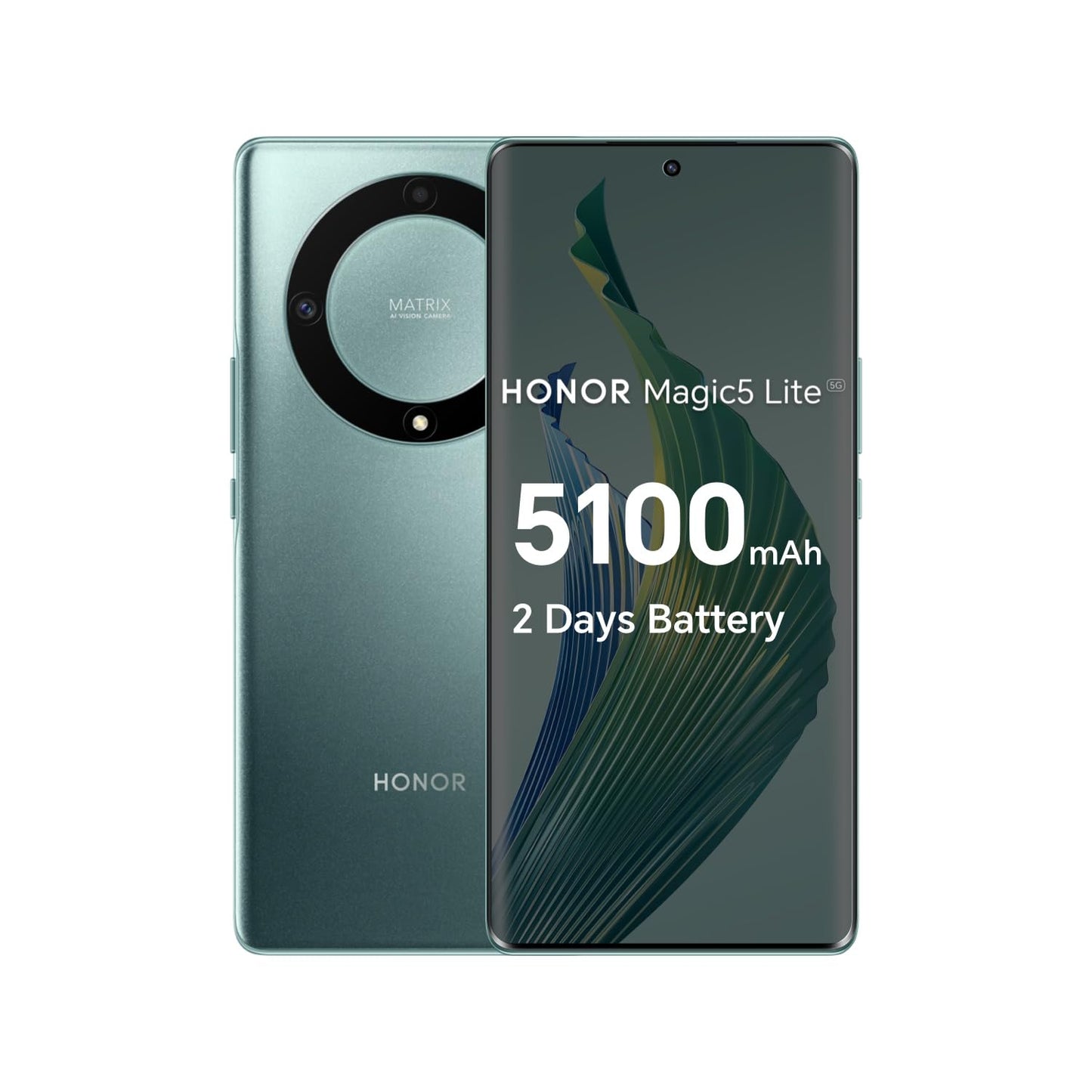 Honor Magic 5 Lite Dual-Sim 256Gb ROM + 8Gb RAM 5G Esmeralda.