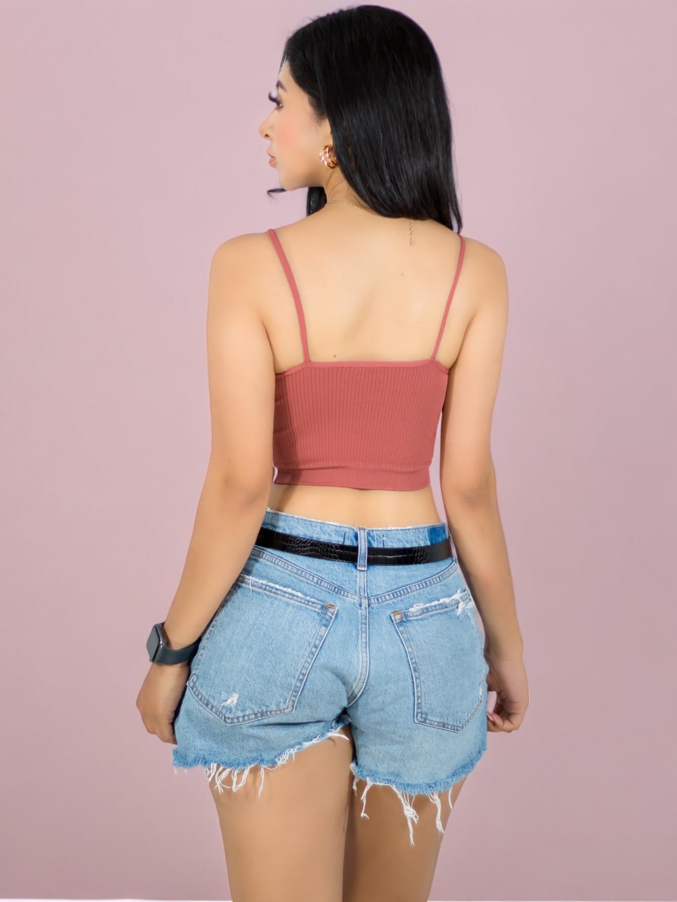 Tops Mujer Deportivo O Casual Blusa Croptop Tirantes