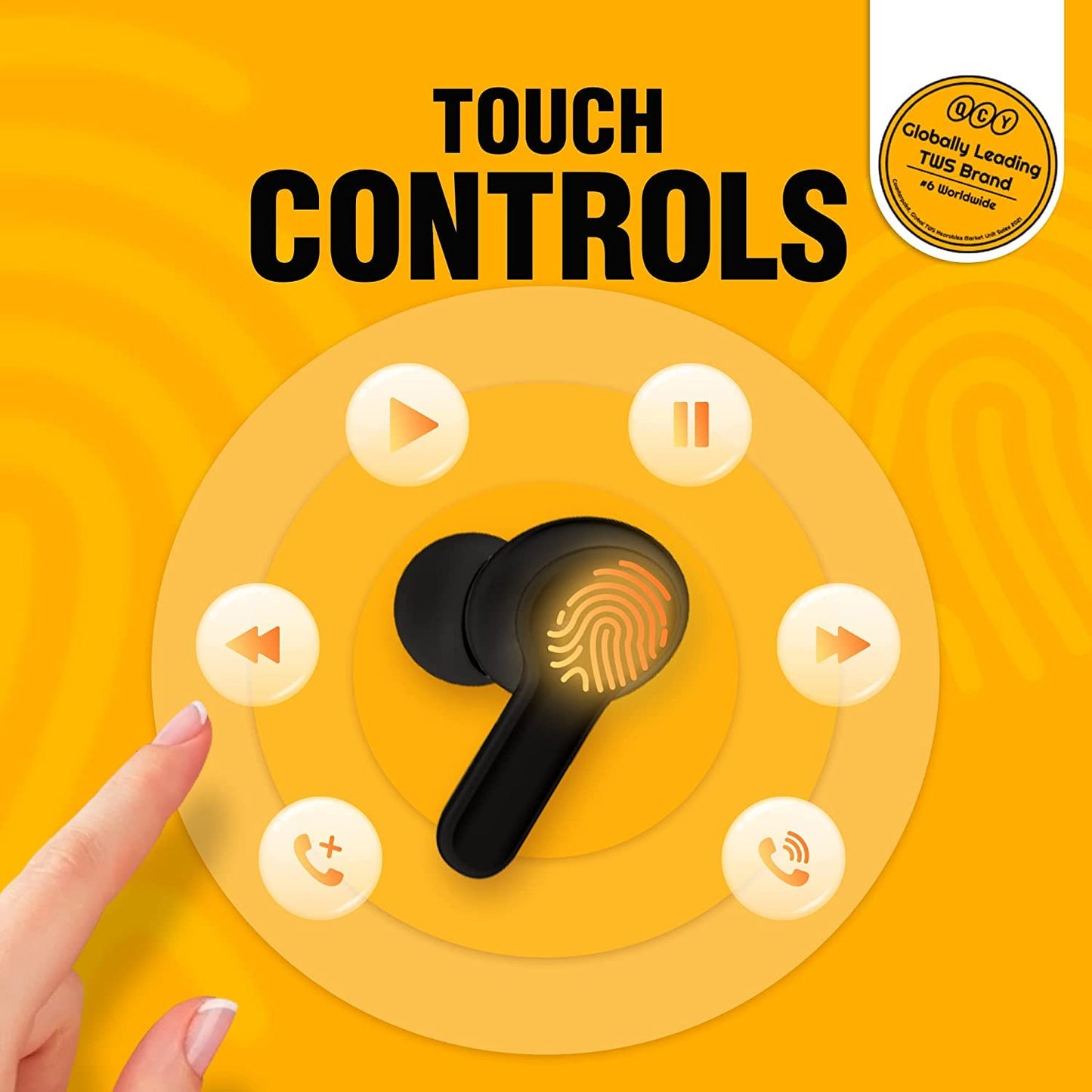 Audífonos Inalámbricos Bluetooth 5.1 QCY T13.. 40 Horas de Reproducción