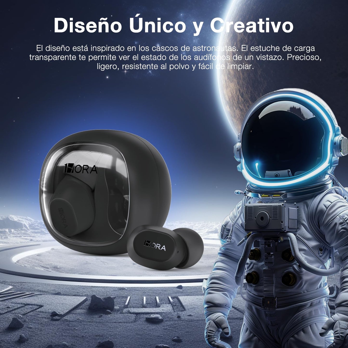 Audífonos Inalámbricos 1 Hora Estilo Comodidad y Tecnología en Cada Detalle.