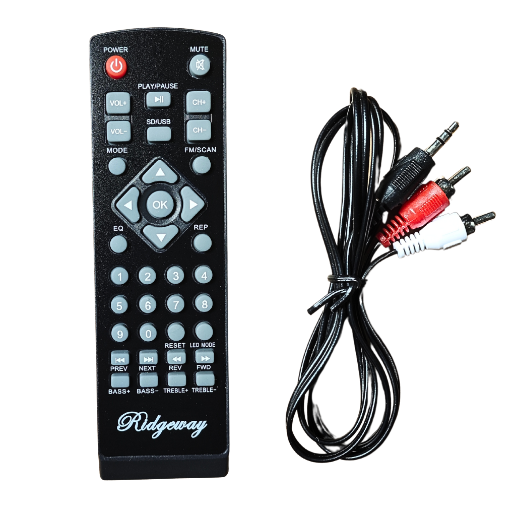Sistema de Audio Multicanal Ridgeway BS2171 – Sonido Potente y Conectividad Total