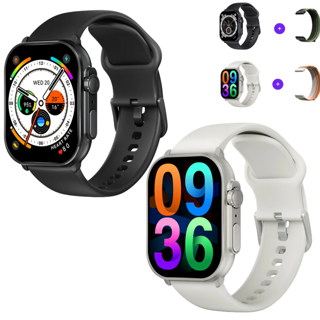 Smartwatch FILWANS GTS. Responde llamadas, 2 correas intercambio