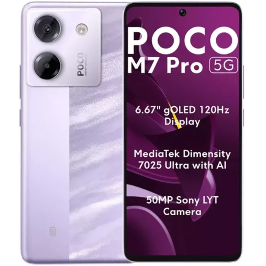 POCO M7 Pro 5G + Smartwatch Bossney WS GS83 + Audífonos G-Tide L21