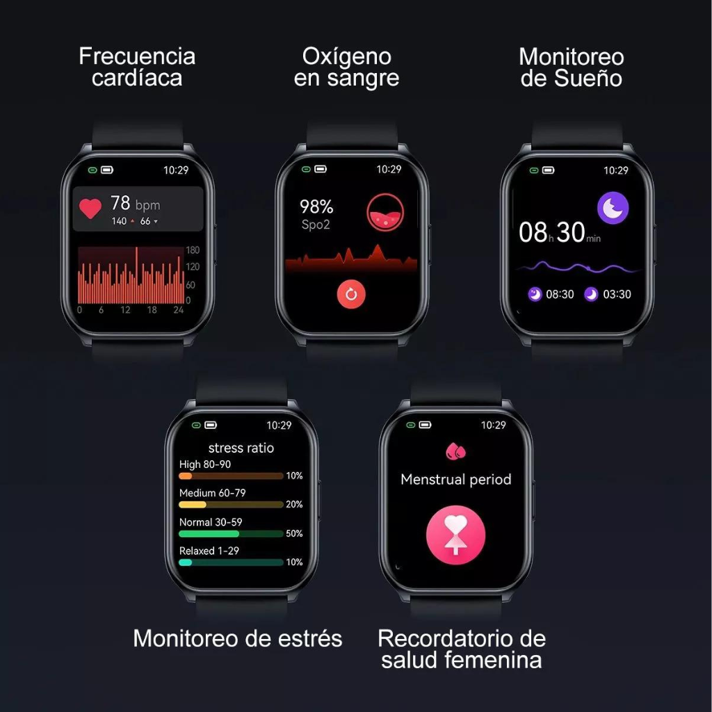 SmartWatch Haylou Watch 2 Pro 1.85" Pantalla, Ipx68,larga duración