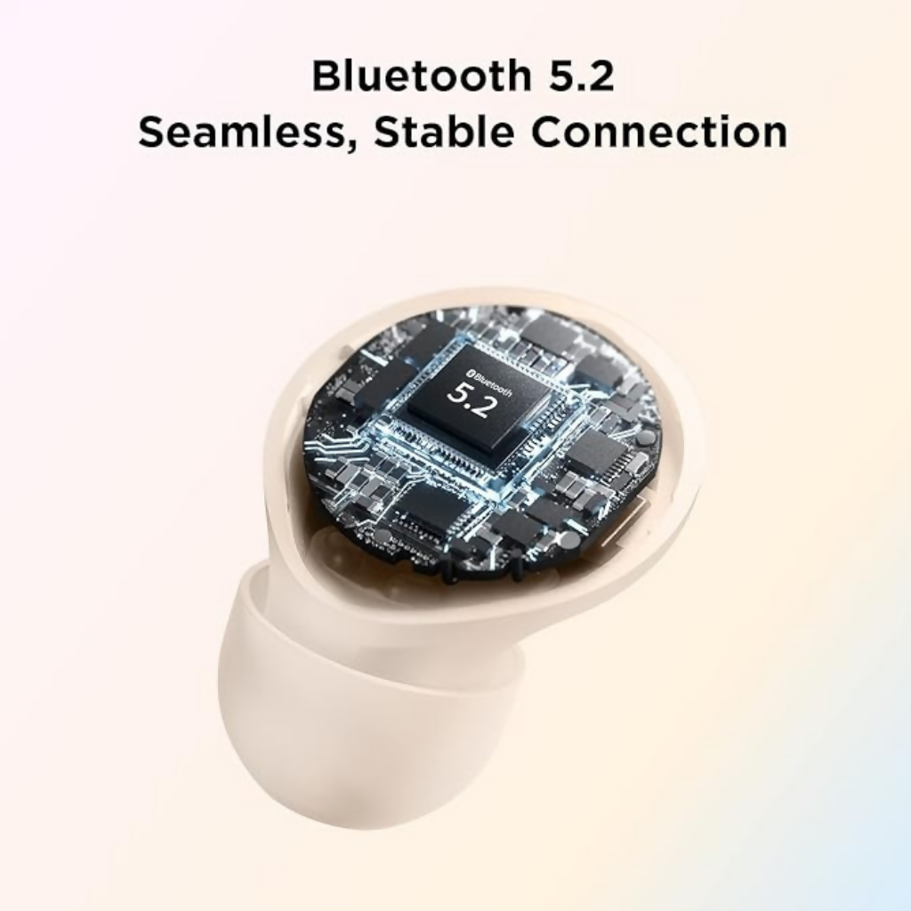 Audífonos Bluetooth 1More Color Buds 2 Cancelación Ruido.18h. Dorados