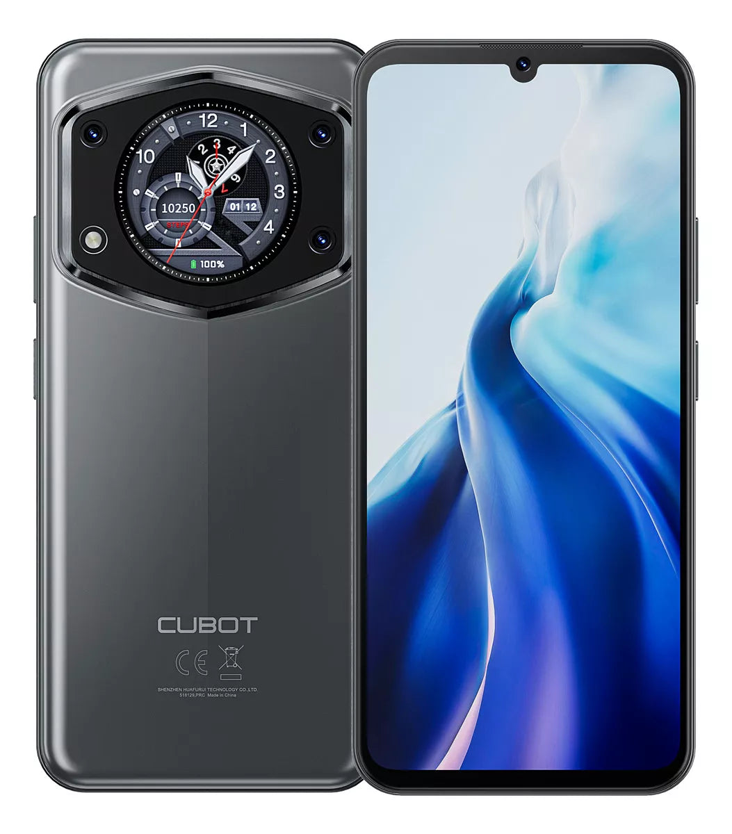 Celular Cubot A30 Dual SIM 128GB - 6GB RAM Pantalla HD+ 6.745" Cámara 48MP Android 14