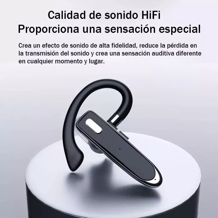 Auricular Gamer In-ear Inalámbrico con Luz LED, Cancelación de Ruido y Bluetooth 5.1