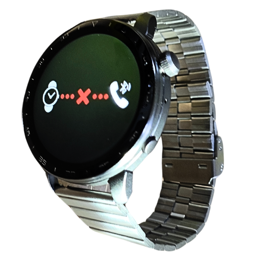 Smartwatch Clásico con correa de Metal BS X3pro llamadas, mensajes, deportes, salud y notificaciones.