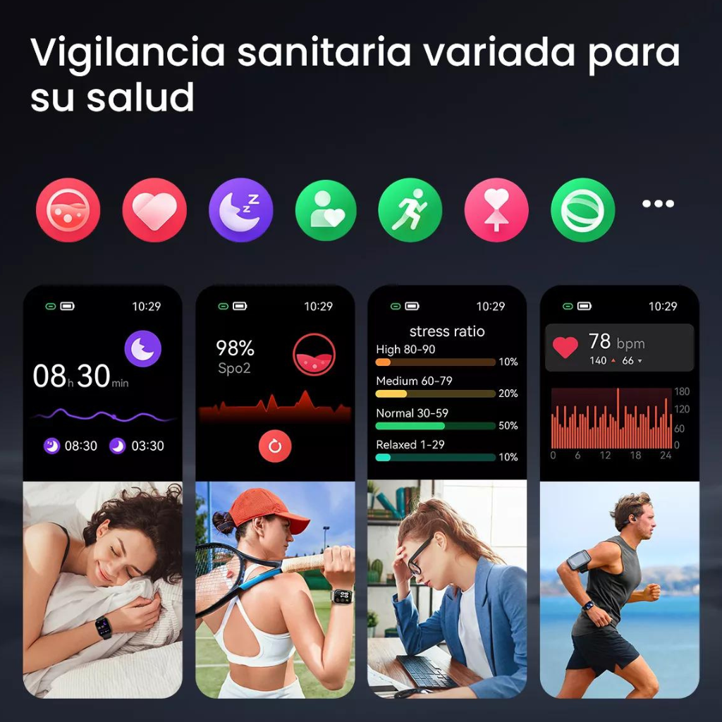 Smartwatch Filwans GTS Mini con Audífonos G-Tide H21