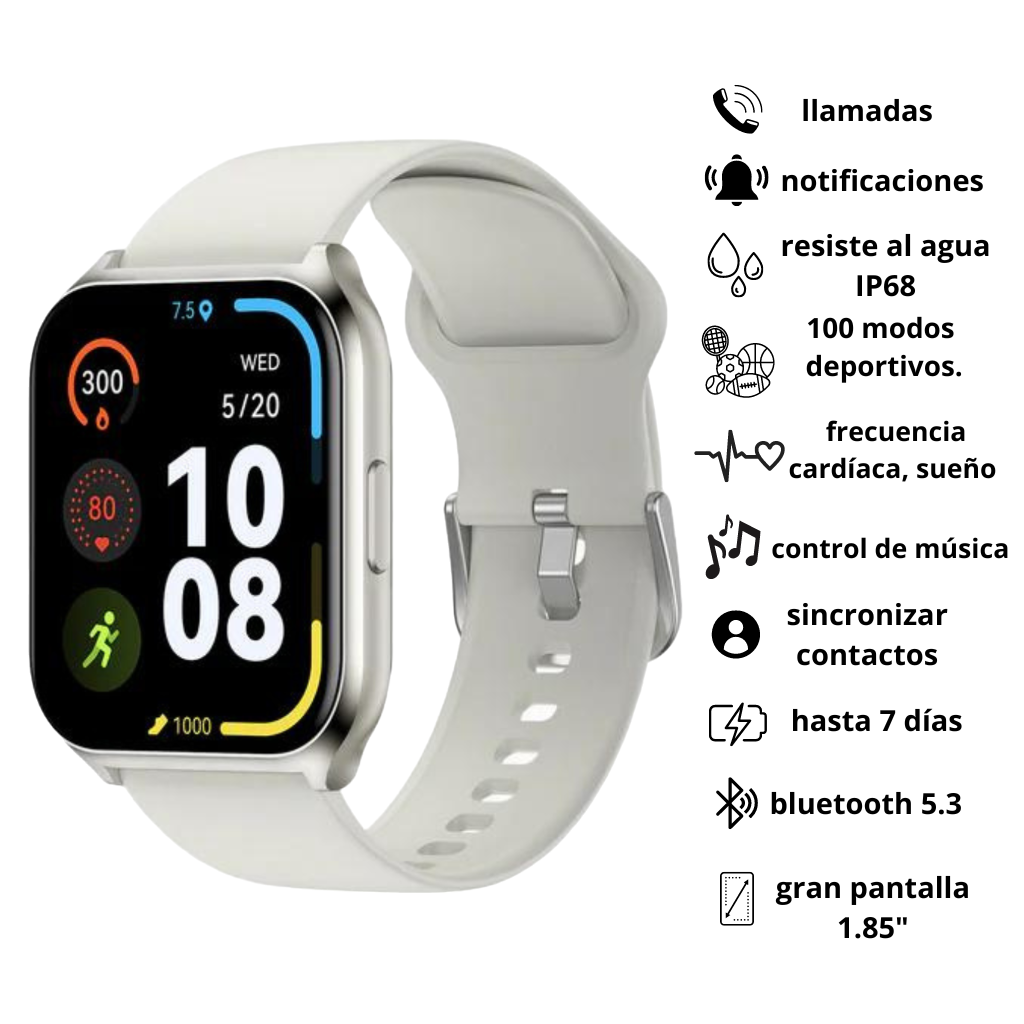 Smartwatch Filwans GTS Mini y Audífonos Sabala ST-761