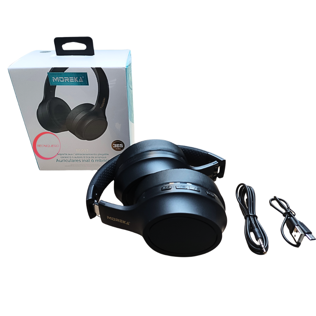 Audífonos Diadema Bluetooth 5.4 Moreka 19 Horas