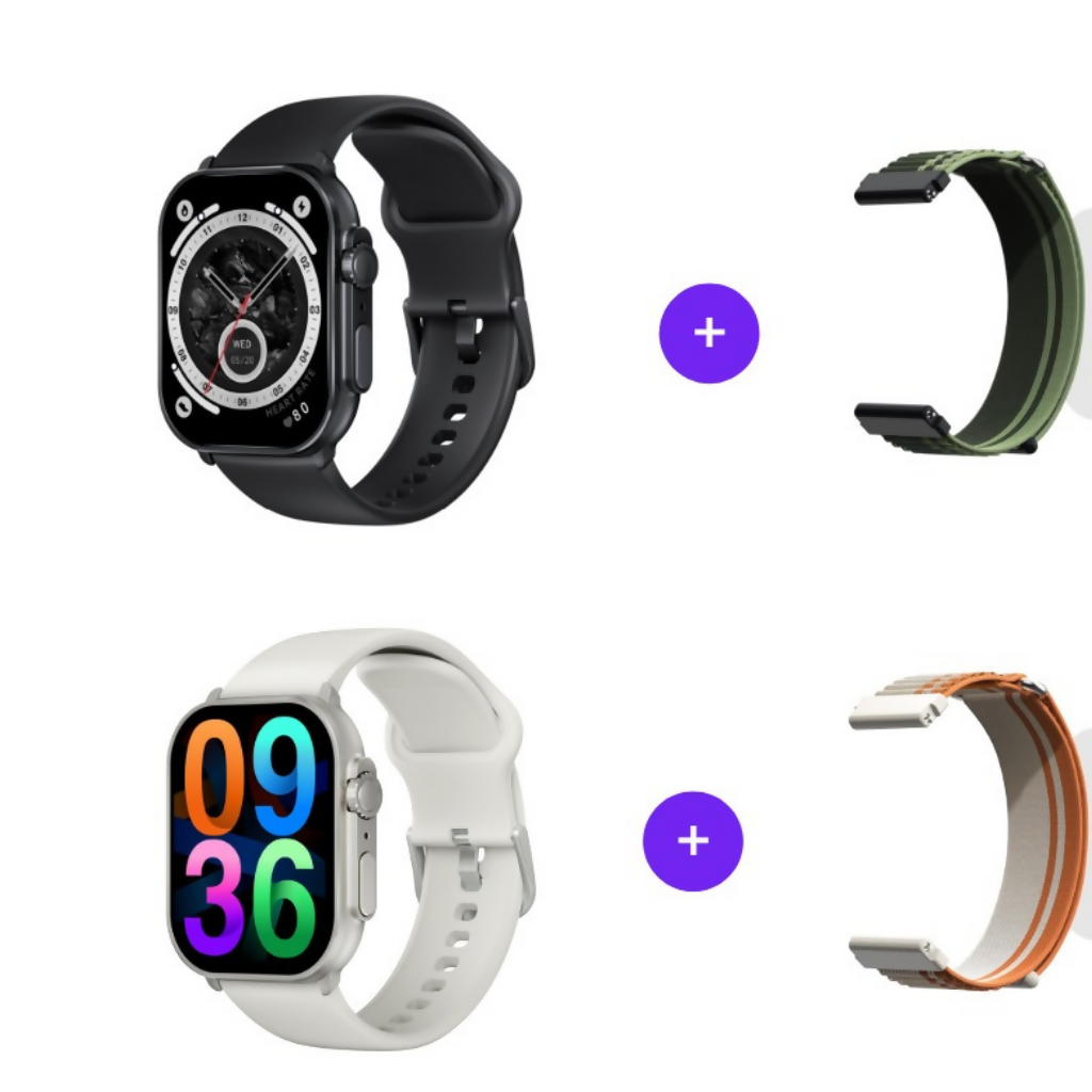Smartwatch FILWANS GTS. Responde llamadas, 2 correas intercambio