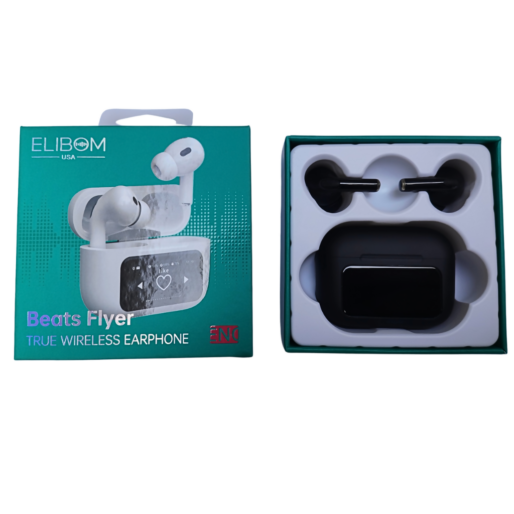 Smartwatch G-Tide Power - Correa Metálica con Audífonos con pantalla táctil Elibom Beats Flyer