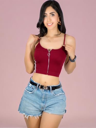 Tops Mujer Deportivo O Casual Blusa Croptop Tirantes
