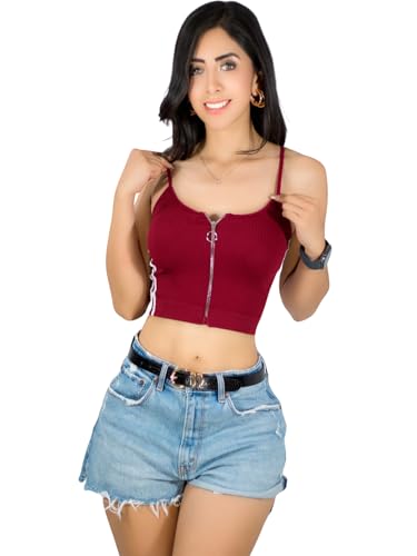 Tops Mujer Deportivo O Casual Blusa Croptop Tirantes