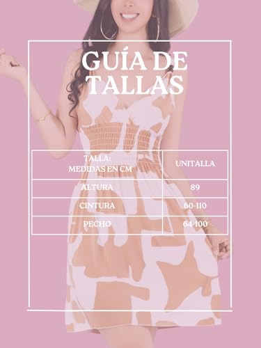 Vestido Casual Mujer Corto Estliazado en Cintura Cómodo