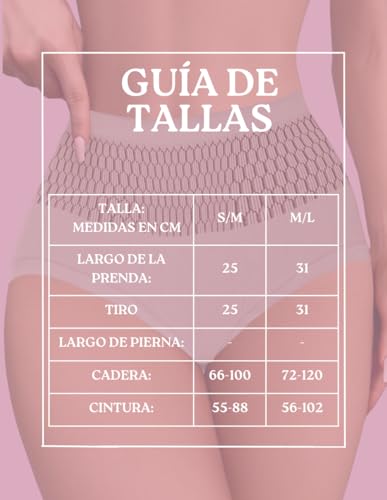 Set 2 Panty Faja Mujer Moldeadora con Compresión Zonal
