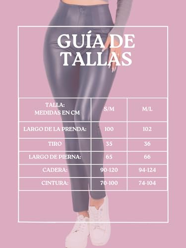 Leggings Faja Alta Grueso Leggins Reduce Abdomen Vientre Cintura Legins Mallon de Mujer Mallas Elegantes Malones de Talle Extra Alto