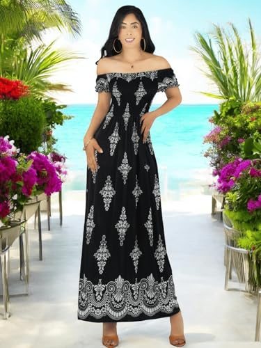 Set de 2 Vestido Maxi Casual Mujer Largo Cómodo Estilo Boho