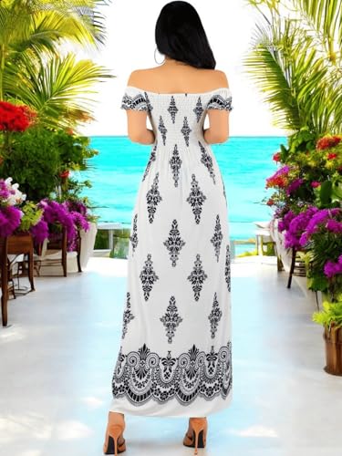Set de 2 Vestido Maxi Casual Mujer Largo Cómodo Estilo Boho