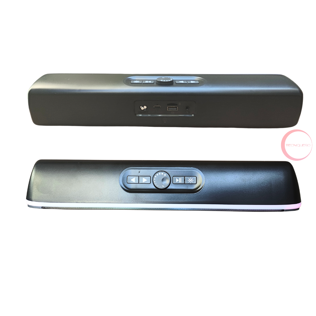 Bocina Bluetooth G-Tide SH30 con Luces LED, 16W de Potencia, 4 Horas de Reproducción y Sonido Envolvente