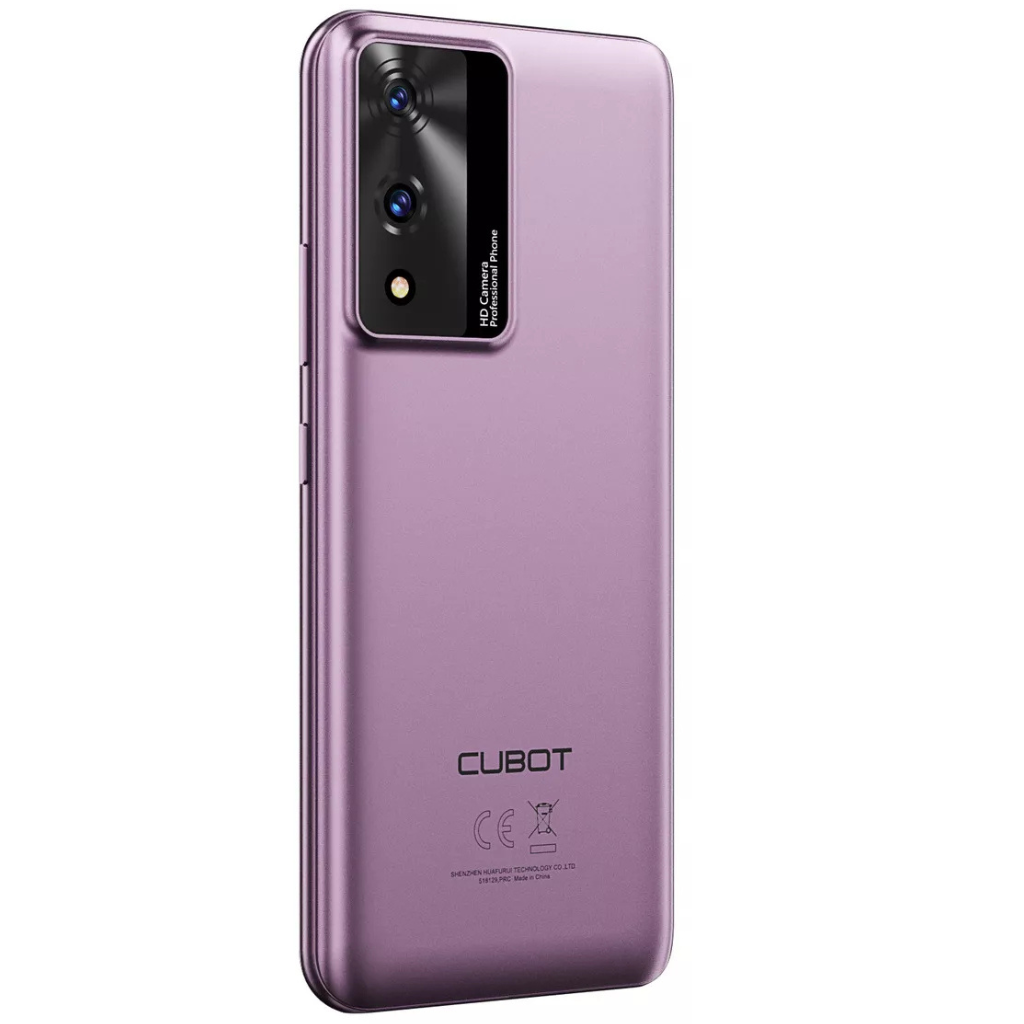 Cubot A10 Dual SIM 128GB 4GB RAM con Smartwatch llamadas y audífonos LILA.
