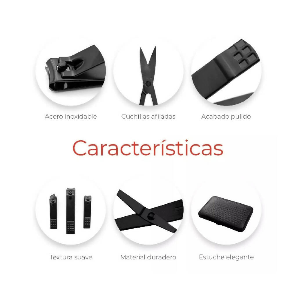 Set de manicure manos y pies. 23pzs