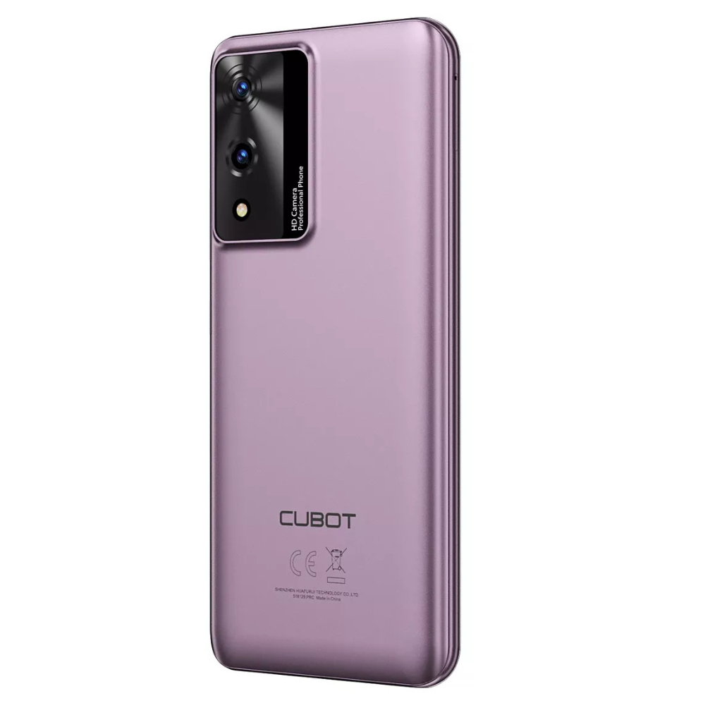 Cubot A10 Dual SIM 128GB 4GB RAM con Smartwatch llamadas y audífonos LILA.