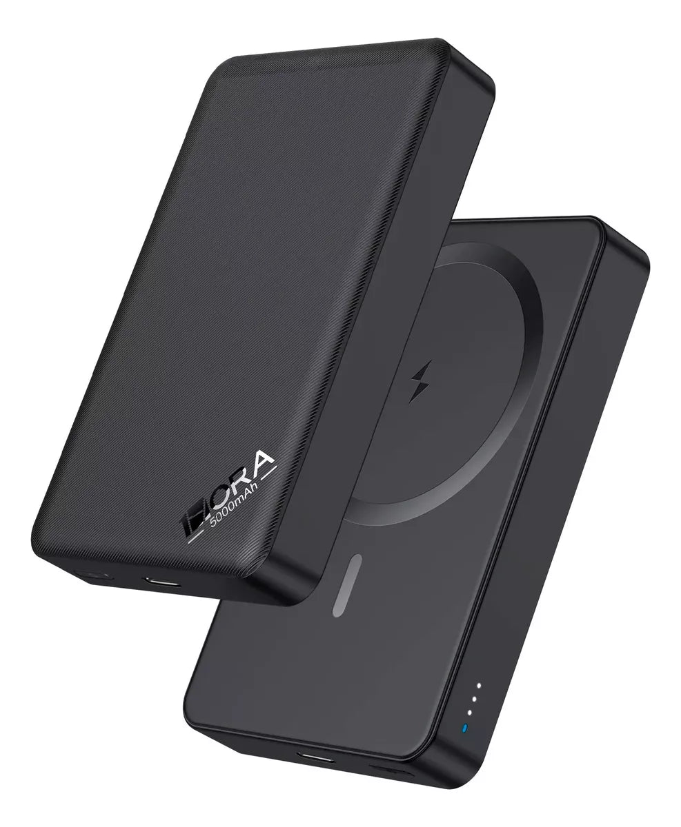 Power Bank Portátil Magnético Inalámbrico 5000 Mah 1hora