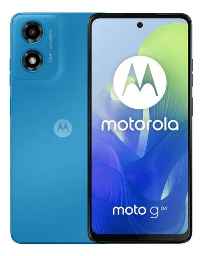 Moto G04 Dual SIM 128 GB azul 4 GB RAM