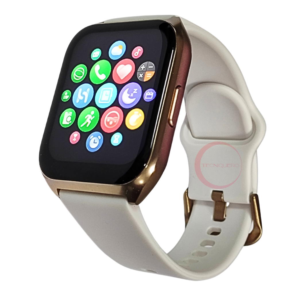 Smartwatch Filwans GTS Mini Pantalla 1.85 Pulgadas 78 Modos Deportivos Llamadas Bluetooth IP68 Bateria 250mAh,OPEN BOX