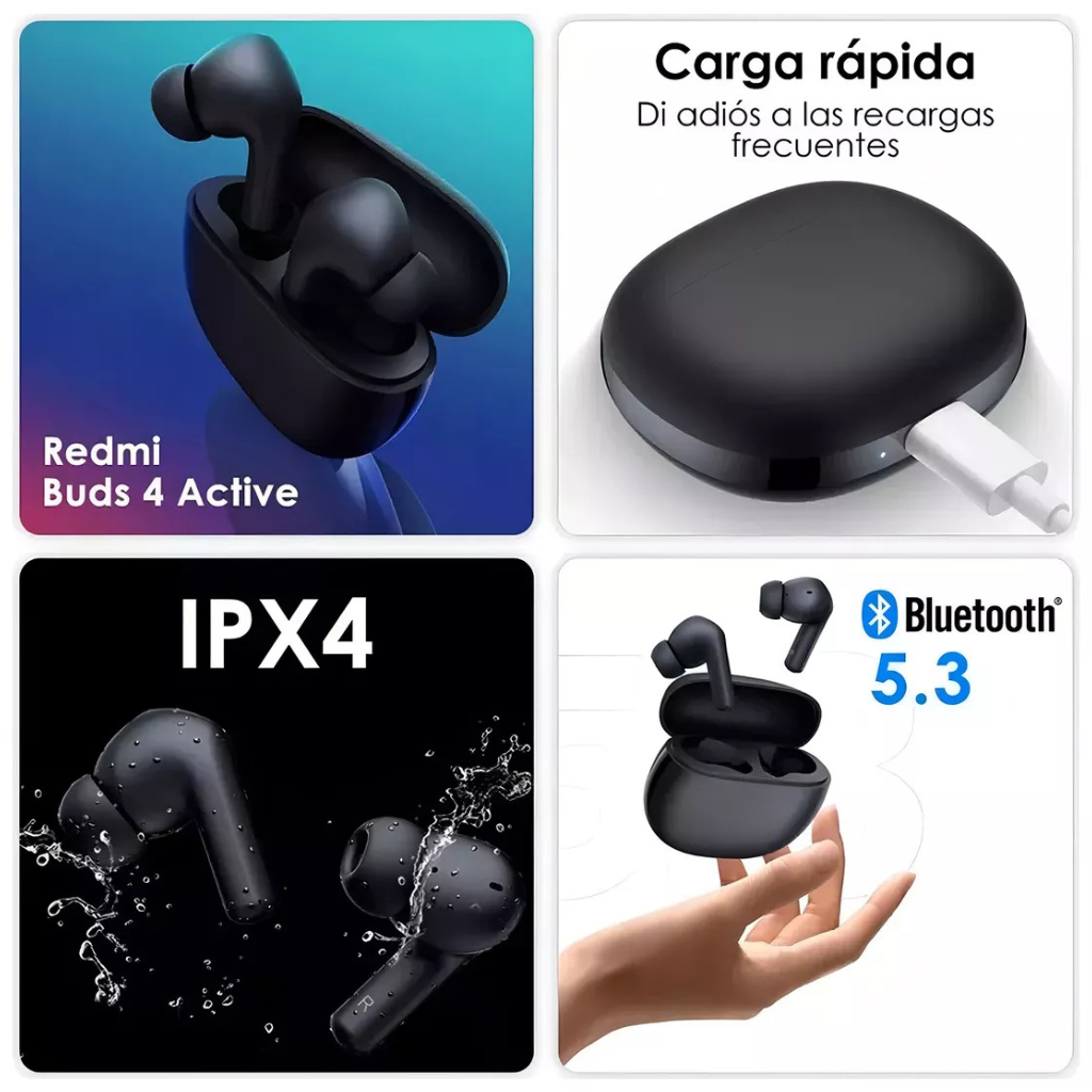 Smartwatch Filwans GTSMini con Audífonos Redmi Buds 4 Active