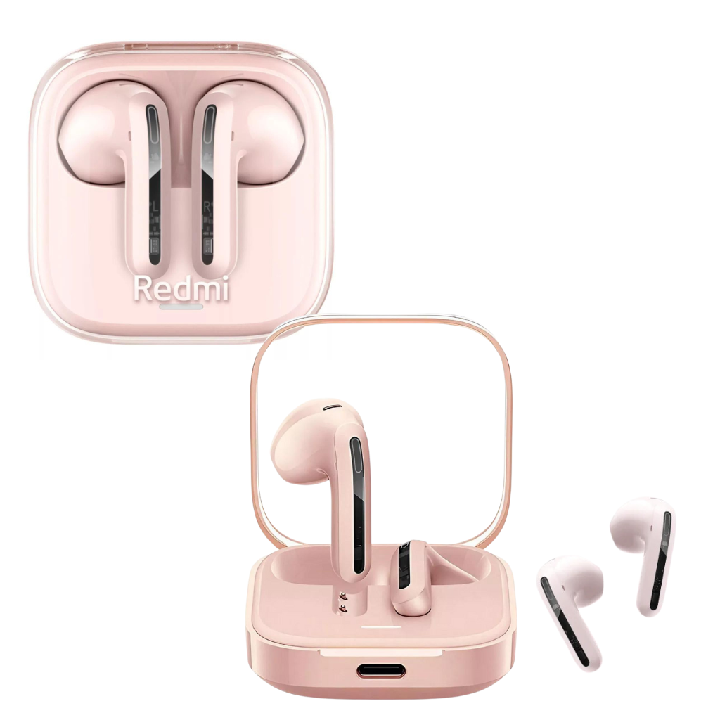 Xiaomi Smartband 9 active con Redmi buds 6 active, Rosa.
